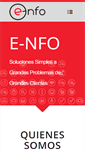 Mobile Screenshot of e-nfo.com.ar
